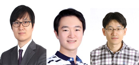 왼쪽부터 왕건욱 고려대 교수, 권순방 고려대 연구원, 김태욱 한국과학기술연구원 박사 