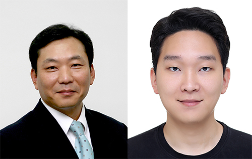 김영근 교수(왼쪽)과 김태현 박사과정생(오른쪽)