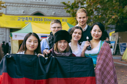 2016 ISF에 참가한 외국인학생들