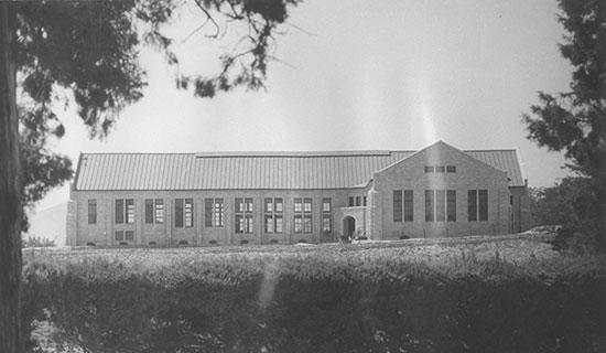 Completion of the theatre and auditorium